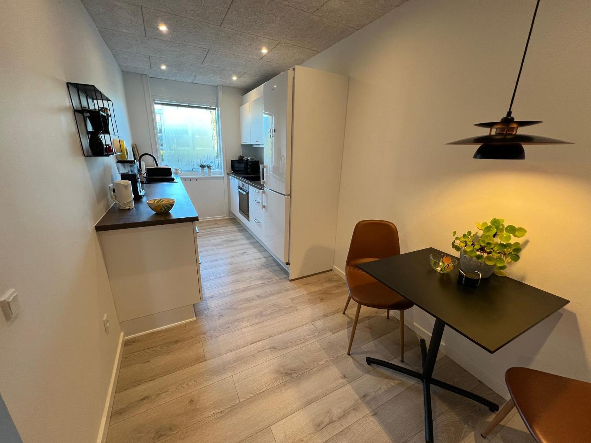Nyrenoveret Lejlighed Med Balkon Og Parkering إيسبيرغ المظهر الخارجي الصورة